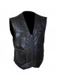 Men's Jurassic Vest Black Jacket